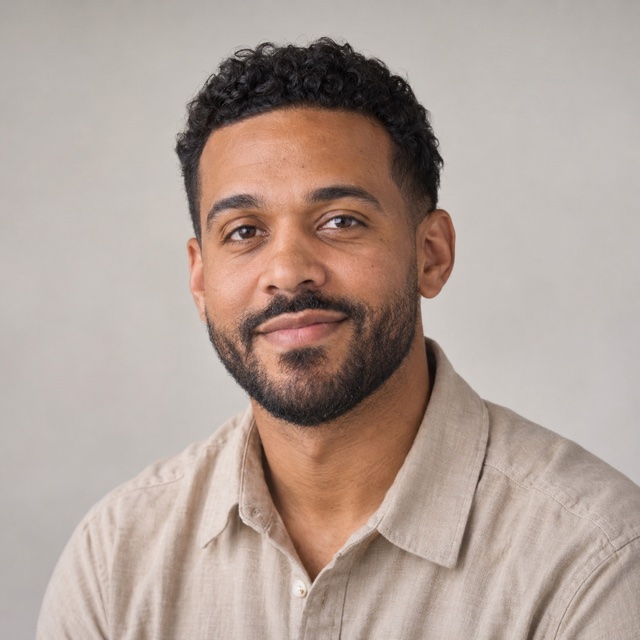 AI-generated illustration of Omar Hayes